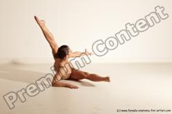 Modern Aerobic reference poses of Estera